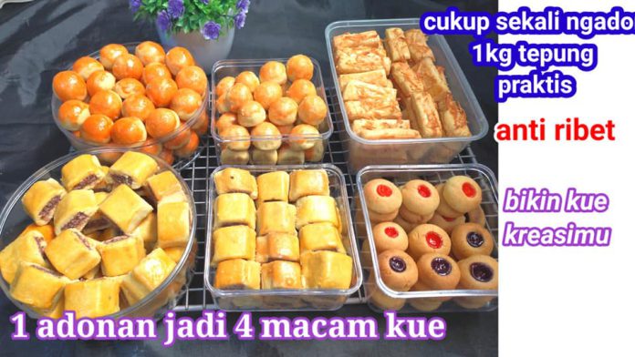 Inspirasi Kue kering dari satu adonan by Anggun Sitinjak