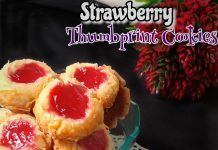 resep kue kering Strawberry Thumbprint Cookies by Ismy Maulidasary