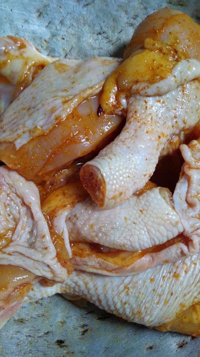 ngungkep ayam tanpa minyak goreng dan air by Habib Abdullah