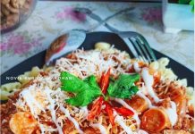 resep pasta saus bolognese by Novie Kurnia Wardani