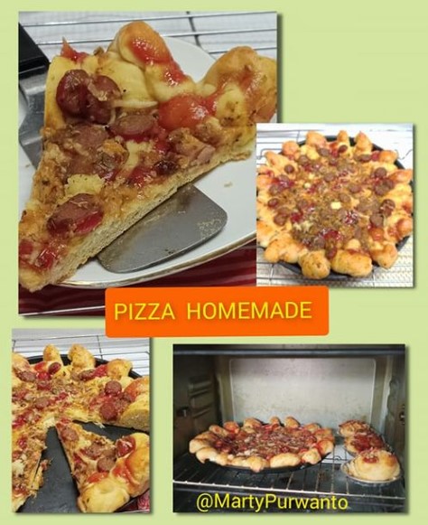 HOMEMADE PIZZA by Marty Purwanto