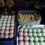 Onde-Onde with Sesame Seeds and Mung Bean Filling 2